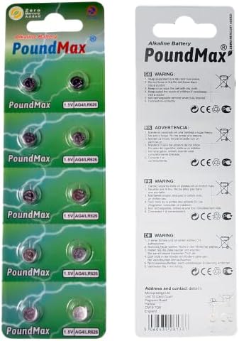 10 Adet AG4 376 377 SR626 SR626SW LR66 1.5v Düğme pil, Alkalin saat pili, çocuklara dayanıklı ambalaj, küçük elektronik cihazlar için,ölçüm cihazları ve hesap makineleri