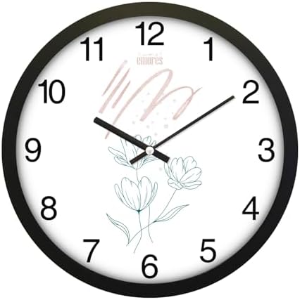 30 Cm Gerçek Cam Sessiz Mekanizma Duvar Saati