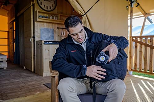 şarj edilebilir LED çalışma lambası SH 1000 MA (1000lm, IP54, mıknatıslı ve çıtçıtlı şarj edilebilir LED çalışma lambası, sağlam gövde)