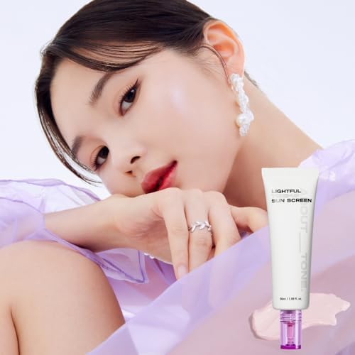 ABOUT TONE Şeftali Pembe Ton Eşitleyici Vegan Güneş Kremi Lightful Toneup Sunscreen 50ml