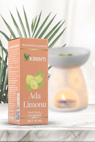 2000 Ada Limonu Kokulu Buhurdanlık Esansı 10 Ml