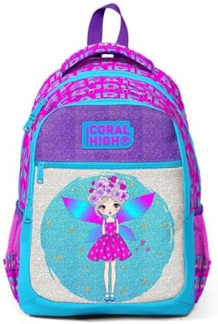 Kız İlkokul Sırt Çantası Simli ve Parlak Okul Çantası