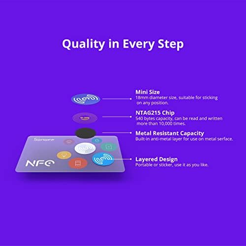 | Akıllı NFC Etiketi Taşınabilir Su Geçirmez PVC Kartlar