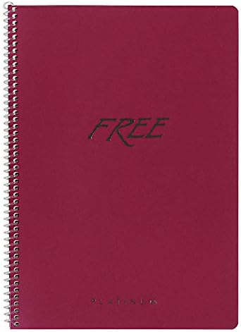 A4 Çizgili 80 Yp. PP Kapak Spiralli Platinum Okul Defteri