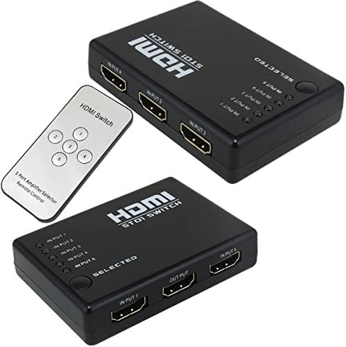 5 IN 1 OUT HDMI SWITCHER * S-LINK SL-HSW55