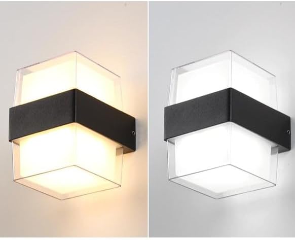 Prizma Led Aplik 12 Watt Gün Işığı 3200k Iç Mekan Ve Dış Mekan Led Aplik Ip54