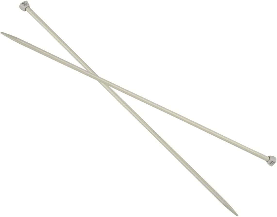 - Beyaz Düz Örgü Şişi 5 Numara