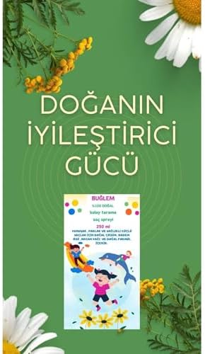 %100 Doğal 250 ml Kolay Tarama Saç Spreyi Çocuklar Ve Yetişkin Için Sağlıklı Doğal Saçlar Badem Özü