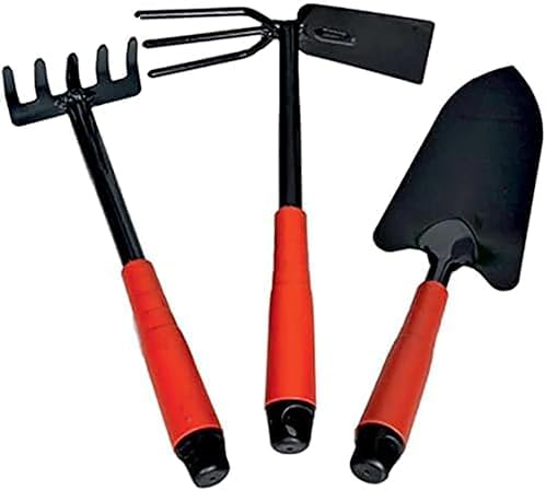 3 Parça Bahçe El Aleti Seti, Tırmık, Çapa ve Kürek