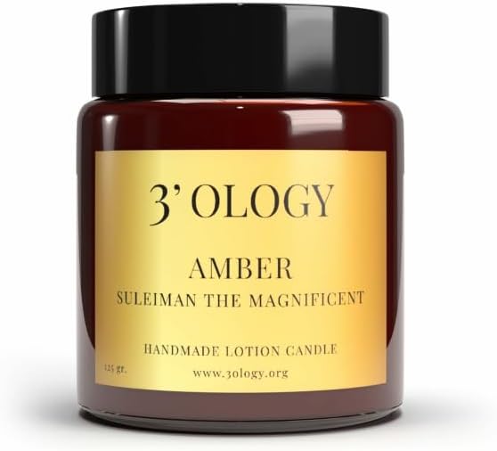 Amber Suleiman The Magnificent Handmade Lotion Candle, 125 gr