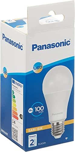E27 Led Lamba, Sarı Işık (2700K), 14W, 1430 Lümen