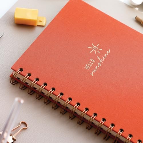 A5 Spiralli Sert Kapak Noktalı Tarihsiz Not Defteri