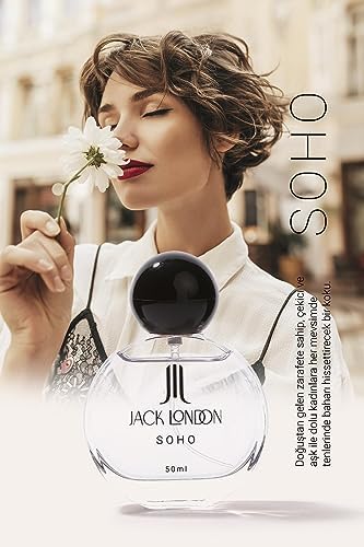 Jack London EDT Kadın Parfüm Soho 50 ml | Çiçeksi, Pudralı | Portakal Çiçeği, Leylak, İris, Sümbül, Misk