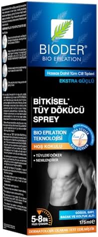 Bioder Tüy Dökücü Sprey Erkek 175 Ml - Tüy Azaltıcı Etki