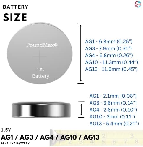 20 adet AG1,AG3,AG4,AG10,AG13 alkalin karışık pil