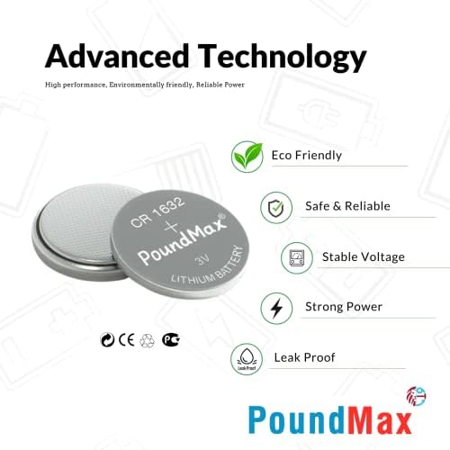 5 adet CR1632(DL1632) 3V Düğme Pil (Akıllı ev aletleri,araba anahtarları,terazi,uzaktan kumanda,bilgisayar anakartları için