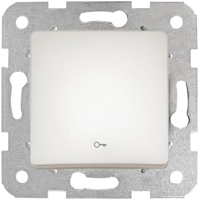 Life Sedef Beyaz Kapı Otomatiği Mekanizma ve Düğme