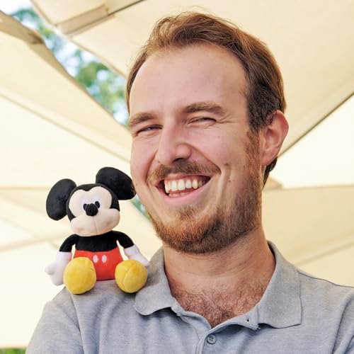 6315870460, Mickie Manyetik Peluş Figürü, Özel Tasarım, Tam Detaylı, Kıyafler ile Takılabilir, Mıknatıslı, 12 Cm