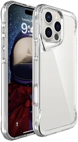 ZORE İle Uyumlu 16 Pro Max Kılıf ZORE T-Max Kapak Şeffaf