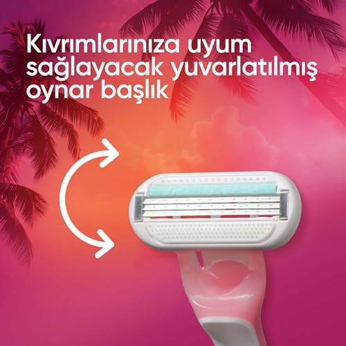 Smooth Miami Kadın Tıraş Bıçağı 3'lü
