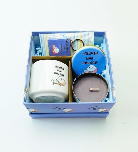 Ama Hangi Birini Tasarımlı Kutulu Hediye Seti