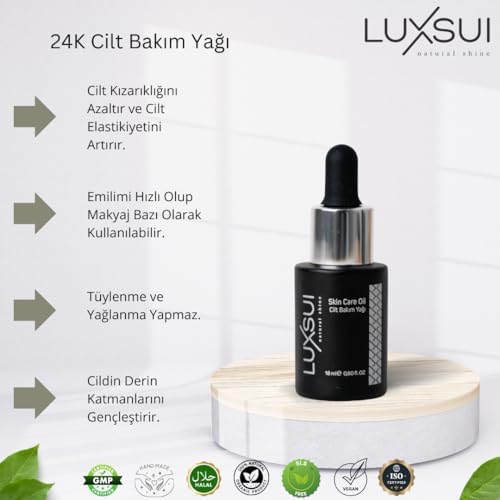 24k Cilt Bakım Yağı 18 ml