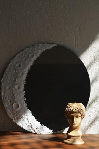 Ay desenli krater ayna