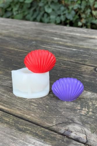 Deniz Kabuğu 3D Mum Kalıbı (Silikon)