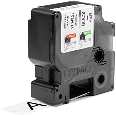 , Lamine (24 mm x 5.5 mt), Beyaz/Siyah - 1734821