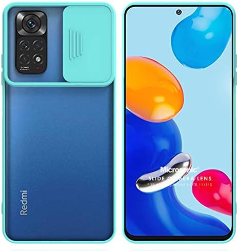 11S Kılıf Slide Camera Lens Protection, Turkuaz