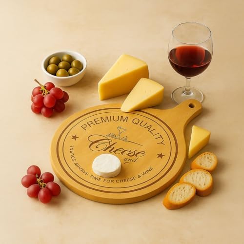 Bambu Peynir Sunum Tabağı, Tek Kişilik Bambu Sunum Tabağı | Doğal ve Şık - Lezzetli Atıştırmalıklarınızı Şık Bir Şekilde Sunun! (35 * 26 * 1.2cm)