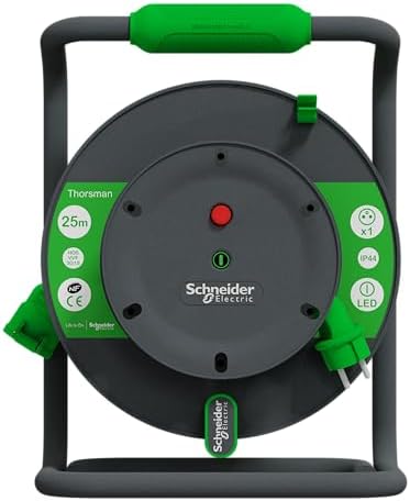 Electric SC5IMT33154 uzatma kablosu 25 m HO5VVF 3G1,5 IP44, yeşil