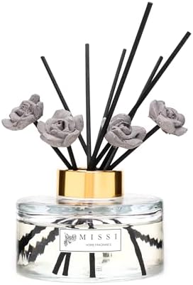 150 ml Siyah Bambu Çubuklu Vanilya Oda Kokusu