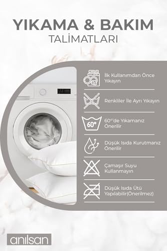 4l'ü Çizgili Yastık Kılıfı – 50x70 Cm, 83tel