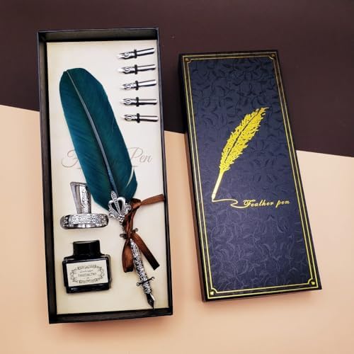 Divit Hokka Kalem Seti Dekoratif Hediyelik YEŞİL