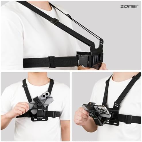 Aksiyon Kamera ve Telefon Tutucu Göğüs Askısı Gezi Seyahat ve Sürüşlerde Kullanmak için Boyundan Kayıt Aparatı Cep Telefonu Göğüs Tutucu (Tüm modeller İle Uyumlu) RMX-81