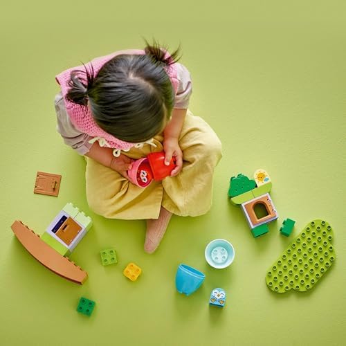 Denge ve Dizme Ağacı 10440-18 Ay ve Üzeri Çocuklar için Eğitici, Öğretici ve Yaratıcı Oyuncak Yapım Seti (27 Parça)