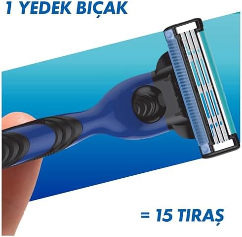 Mach3 Start Yedek Tıraş Bıçağı 15 Adet