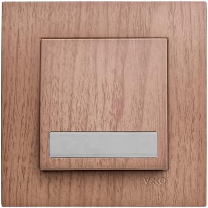 Ceviz Işıklı Etiketli Zil 24V Çabuk Bağlantı Vakumlu Paket