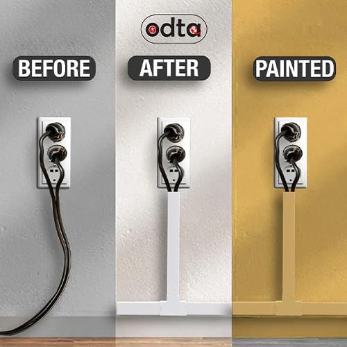 4 Metre (25x16) | Kendinden Yapışkanlı Kablo Kanalı | 4m (10 Adet x 40cm) | Kablo Gizleyici