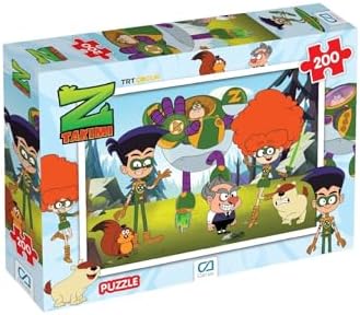 Z-Takımı Lisanslı 200 Parça 33x48cm Çocuk Puzzle Yapboz