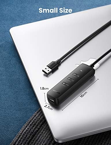 USB Hub USB Splitter 3.0 Ultra İnce 4 Bağlantı Noktalı USB Adaptörü.