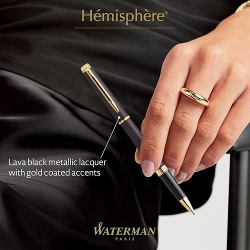 Waterman Hemisphere 25 Metalik Siyah GT Roller Kalem