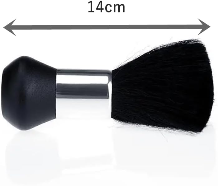 Topuzlu Berber/kuaför Ense fırçası/Kıl Temizleme Fırçası Siyah