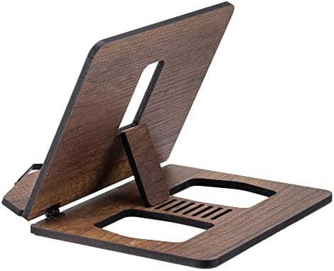 - Kitap Okuma Standı Büyük Boy (Ceviz)