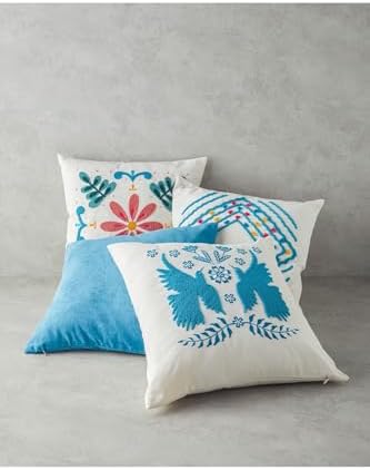 Brims Polyester Kırlent Kılıfı Petrol Mavisi