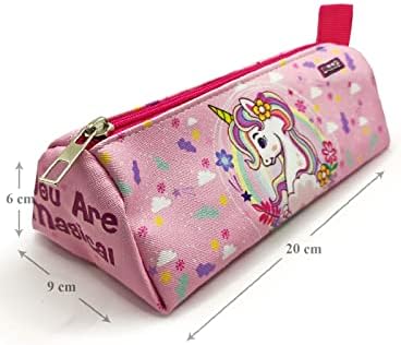 Kalem Kutusu Desenli Üçgen Kalemkutu Vegan Deri Kalemlik