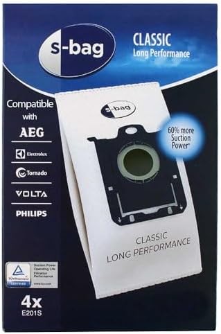 , ile Uyumlu S-Bag Süpürge Torbası 4lü Paket