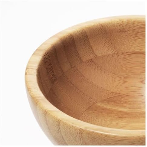 Bambu Servis Kasesi Ölçü 12 Cm Bambu Çerezlik Kase