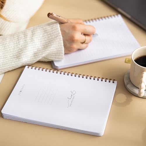 A5 Spiralli Karton Kapak 2’li Set Çizgili Okul Defteri 80 yaprak, Ders Programlı Galaksi